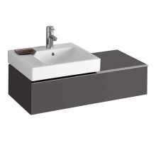 Тумба темно-серый матовый 89 см Geberit iCon 841491000