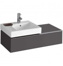 Тумба темно-серый матовый 89 см Geberit iCon 841491000