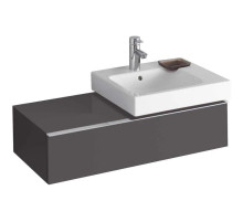 Тумба темно-серый матовый 89 см Geberit iCon 841591000