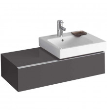 Тумба темно-серый матовый 89 см Geberit iCon 841591000