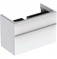Тумба белый глянец 88,4 см Geberit Smyle Square 500.354.00.1