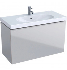 Тумба песочный глянец/песочный матовый 89 см Geberit Acanto 500.616.JL.2