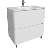 Тумба с раковиной белый глянец 82 см IDDIS Edifice EDI80WFi95K