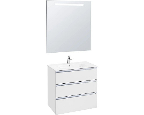Santeh-Crystal.ru: Тумба белый глянец 78,5 см Roca The Gap 857553806 Купить Тумба белый глянец 78,5 см Roca The Gap 857553806 в магазине сантехники Santeh-Crystal.ru