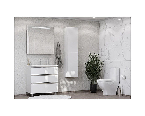 Santeh-Crystal.ru: Тумба белый глянец 78,5 см Roca The Gap 857553806 Купить Тумба белый глянец 78,5 см Roca The Gap 857553806 в магазине сантехники Santeh-Crystal.ru