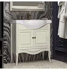 Тумба с раковиной слоновая кость 81 см Opadiris Брунелла