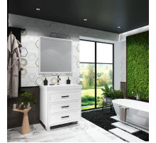 Комплект мебели белый матовый 81 см Opadiris Вегас