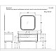 Заказать Тумба с раковиной белый глянец/хром 91 см Opadiris Ибица в магазине сантехники Santeh-Crystal.ru