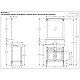 Приобрести Тумба с раковиной белый матовый 86 см Opadiris Кантара в магазине сантехники Santeh-Crystal.ru
