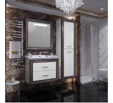 Комплект мебели белый серебряная патина 80 см Opadiris Карат