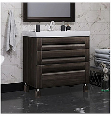 Тумба с раковиной венге 80 см Opadiris Лаварро