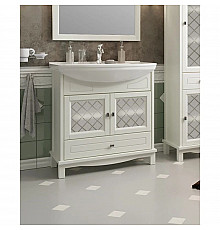 Тумба с раковиной слоновая кость 76 см Opadiris Омега