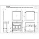 Заказать Тумба с раковиной слоновая кость 86,5 см Opadiris Омега в магазине сантехники Santeh-Crystal.ru