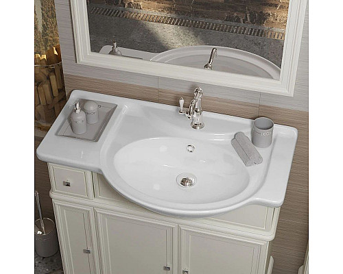 Заказать Комплект мебели слоновая кость 90 см Opadiris Санрайз в магазине сантехники Santeh-Crystal.ru