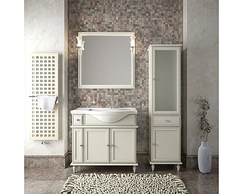 Заказать Комплект мебели слоновая кость 90 см Opadiris Санрайз в магазине сантехники Santeh-Crystal.ru