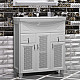 Заказать Комплект мебели белый матовый 76 см с решеткой Opadiris Тибет в магазине сантехники Santeh-Crystal.ru