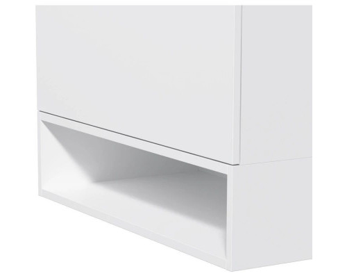 Приобрести Тумба с раковиной белый глянец 76 см Am.Pm Gem M90FHX07521WG + M90WCC0752WG в магазине сантехники Santeh-Crystal.ru