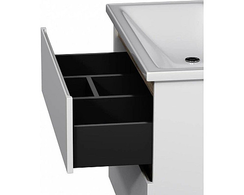 Приобрести Комплект мебели белый глянец 80 см Am.Pm X-Joy M85AFHX0802WG + M85AWCC0802WG + M91AMOX0803WG в магазине сантехники Santeh-Crystal.ru