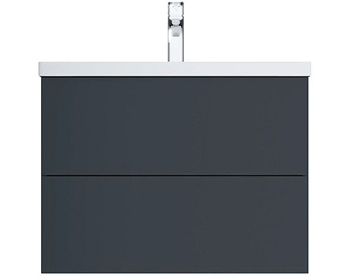 Приобрести Комплект мебели графит матовый 80 см Am.Pm Gem M90FHX07522GM + M90WCC0752WG + M91AMOX0801WG в магазине сантехники Santeh-Crystal.ru