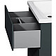 Приобрести Комплект мебели графит матовый 80 см Am.Pm Gem M90FSX07522GM32 + M90WCC0752WG + M91AMOX0801WG в магазине сантехники Santeh-Crystal.ru