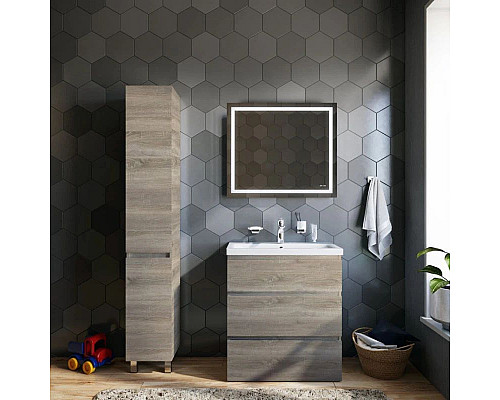 Заказать Комплект мебели светлый дуб 80 см Am.Pm Gem M91FSX0752OF + M90WCC0752WG + M91AMOX0801WG в магазине сантехники Santeh-Crystal.ru