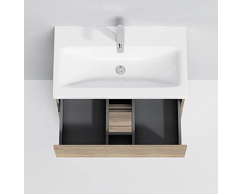 Заказать Комплект мебели светлый дуб 80 см Am.Pm Gem M91FSX0752OF + M90WCC0752WG + M91AMOX0801WG в магазине сантехники Santeh-Crystal.ru