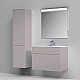 Купить Комплект мебели серый матовый 80,8 см Am.Pm Inspire 2.0 M50AFHX0803EGM + M50AWPX0801WG + M50AMOX0801SA в магазине сантехники Santeh-Crystal.ru