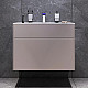 Купить Комплект мебели серый матовый 80,8 см Am.Pm Inspire 2.0 M50AFHX0803EGM + M50AWPX0801WG + M50AMOX0801SA в магазине сантехники Santeh-Crystal.ru