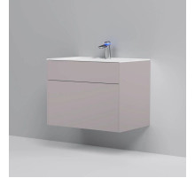 Тумба с раковиной серый матовый 80,8 см Am.Pm Inspire 2.0 M50AFHX0803EGM + M50AWPX0801WG