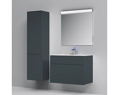 Santeh-Crystal.ru: Комплект мебели графит матовый 80,8 см Am.Pm Inspire 2.0 M50AFHX0803GM + M50AWPX0801WG + M50AMOX0801SA Купить Комплект мебели графит матовый 80,8 см Am.Pm Inspire 2.0 M50AFHX0803GM + M50AWPX0801WG + M50AMOX0801SA в магазине сантехники Santeh-Crystal.ru