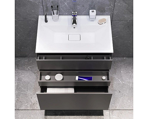 Santeh-Crystal.ru: Комплект мебели графит матовый 80,8 см Am.Pm Inspire 2.0 M50AFHX0803GM + M50AWPX0801WG + M50AMOX0801SA Купить Комплект мебели графит матовый 80,8 см Am.Pm Inspire 2.0 M50AFHX0803GM + M50AWPX0801WG + M50AMOX0801SA в магазине сантехники Santeh-Crystal.ru