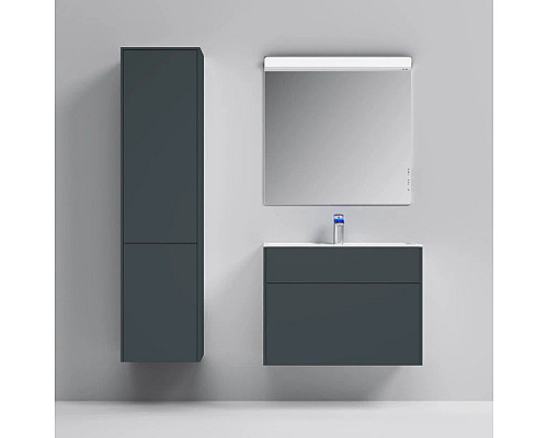 Santeh-Crystal.ru: Комплект мебели графит матовый 80,8 см Am.Pm Inspire 2.0 M50AFHX0803GM + M50AWPX0801WG + M50AMOX0801SA Купить Комплект мебели графит матовый 80,8 см Am.Pm Inspire 2.0 M50AFHX0803GM + M50AWPX0801WG + M50AMOX0801SA в магазине сантехники Santeh-Crystal.ru