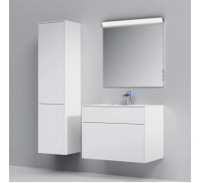 Комплект мебели белый матовый 80,8 см Am.Pm Inspire 2.0 M50AFHX0803WM + M50AWPX0801WG + M50AMOX0801SA