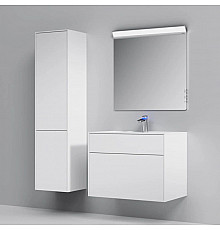 Комплект мебели белый матовый 80,8 см Am.Pm Inspire 2.0 M50AFHX0803WM + M50AWPX0801WG + M50AMOX0801SA