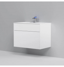 Тумба с раковиной белый матовый 80,8 см Am.Pm Inspire 2.0 M50AFHX0803WM + M50AWPX0801WG
