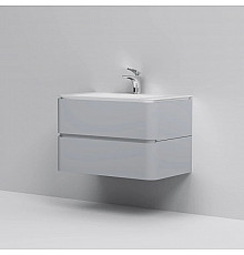 Тумба серый шелк глянец 80 см Am.Pm Sensation M30FHX0802FG