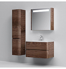 Комплект мебели орех 80 см Am.Pm Sensation M30FHX0802NF + M30WPC0801WG + M30MCR0801NF