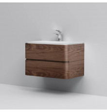 Тумба с раковиной орех 80 см Am.Pm Sensation M30FHX0802NF + M30WPC0801WG