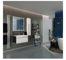 Комплект мебели белый глянец/черный 80 см Roca Aneto 857430806 + 32799C000 + 812363000