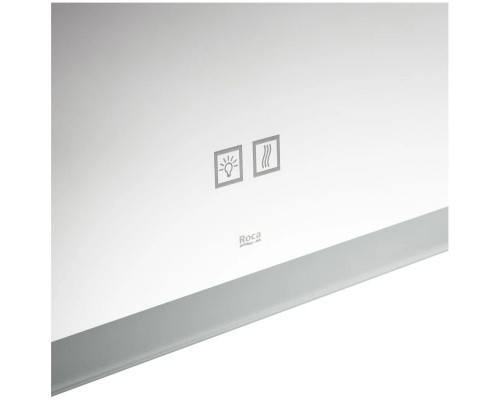 Купить Комплект мебели белый глянец/черный 80 см Roca Aneto 857430806 + 32799C000 + 812363000 в магазине сантехники Santeh-Crystal.ru