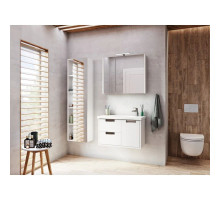 Комплект мебели белый глянец 80 см Roca Etna 857301806 + 32700A000 + 857304806