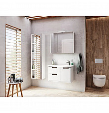 Комплект мебели белый глянец 80 см Roca Etna 857301806 + 32700A000 + 857304806