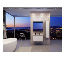 Комплект мебели белый глянец/антрацит 80 см Roca Ronda ZRU9302965 + 327470000 + ZRU9302970