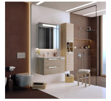 Комплект мебели светлый дуб 80 см Roca Lago 857296444 + 32799C000 + ZRU9000033