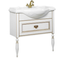 Тумба с раковиной дуб молочный 85 см Roca America Evolution L ZRU9302960 + 327206000