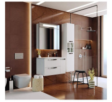 Комплект мебели белый глянец 80 см Roca Lago 857296806 + 32799C000 + ZRU9000033