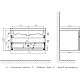 Приобрести Тумба дуб санремо 79,2 см Velvex Estea tpEST.80.1Y-234 в магазине сантехники Santeh-Crystal.ru