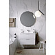 Приобрести Тумба с раковиной белый глянец 75,5 см Aqwella 5 Stars Accent ACC0175W + Mal.75.04.D в магазине сантехники Santeh-Crystal.ru