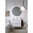 Комплект мебели белый глянец 75,5 см Aqwella 5 Stars Accent ACC0175W + Mal.75.04.D + RM0208BLK Комплект мебели белый глянец 75,5 см Aqwella 5 Stars Accent ACC0175W + Mal.75.04.D + RM0208BLK