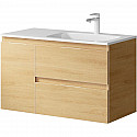 Тумба с раковиной дуб золотой 91,8 см Aqwella 5 Stars Accent ACC0109RDZ + Mal.09.04.D-R Тумба с раковиной дуб золотой 91,8 см Aqwella 5 Stars Accent ACC0109RDZ + Mal.09.04.D-R
